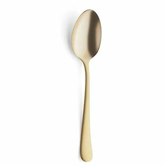 Coffee Spoon Amefa Austin Gold 14,4 cm - 2,5 mm 12 Units Amefa