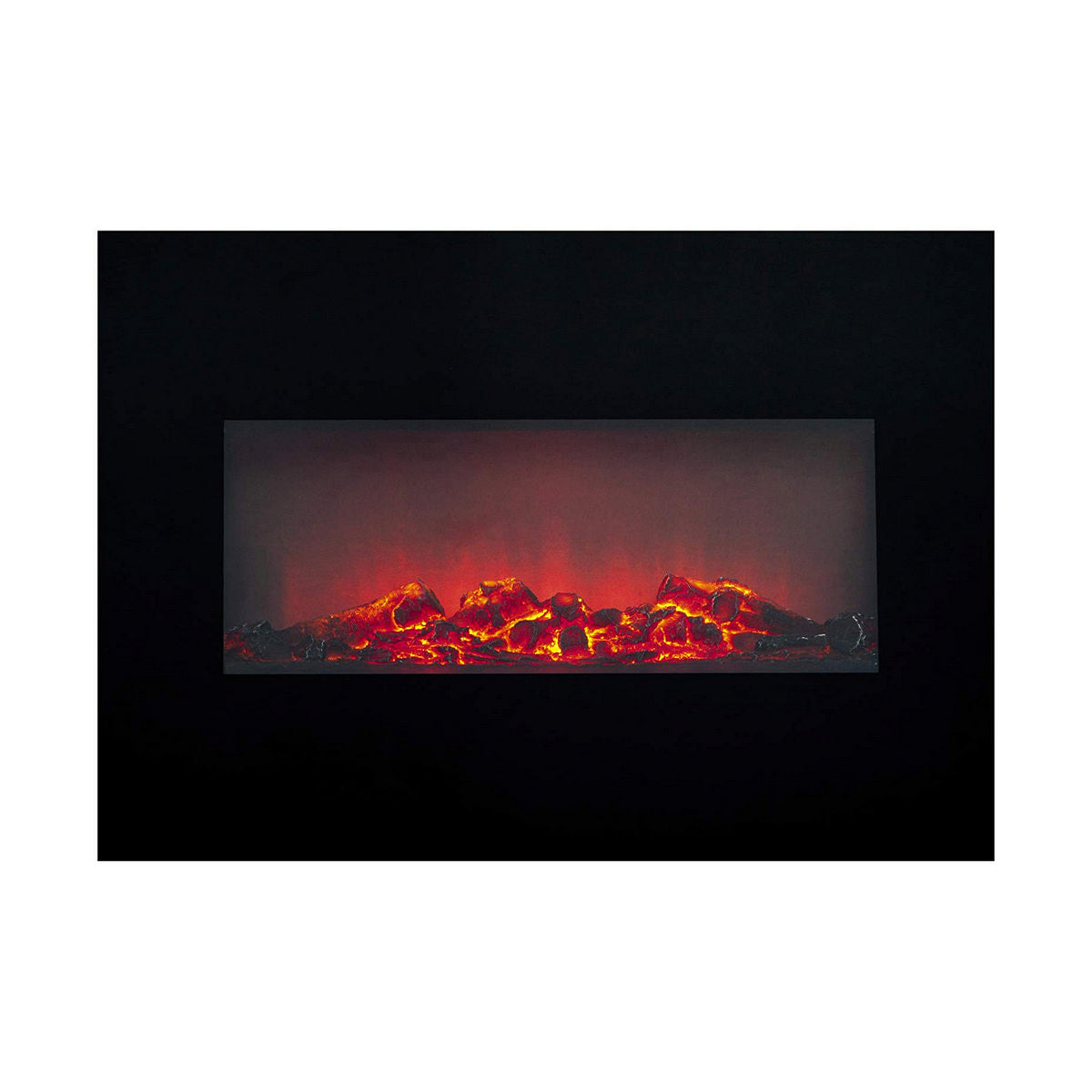 Decorative Electric Chimney Breast Classic Fire Memphis Black 1800 W 66 x 13 x 46 cm Classic Fire