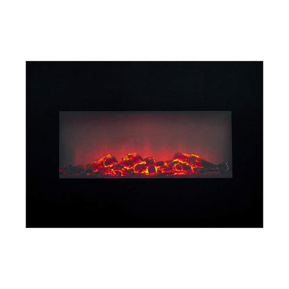 Decorative Electric Chimney Breast Classic Fire Memphis Black 1800 W 66 x 13 x 46 cm Classic Fire