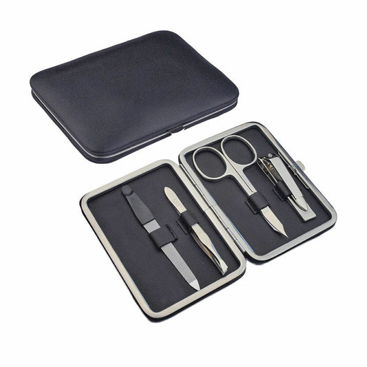 Manicure Set Touch of Beauty Black polypropylene Touch of Beauty