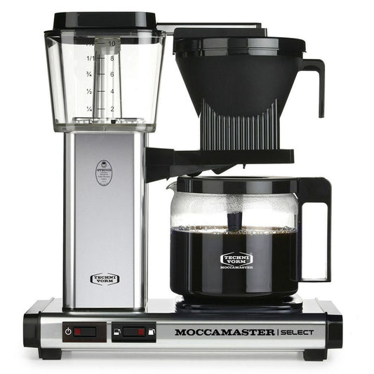 Electric Coffee-maker Moccamaster KBG 1520 W Black Silver 1,25 L Moccamaster