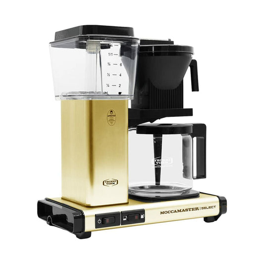 Drip Coffee Machine Moccamaster KBG 741 AO White Brass 1,25 L Moccamaster