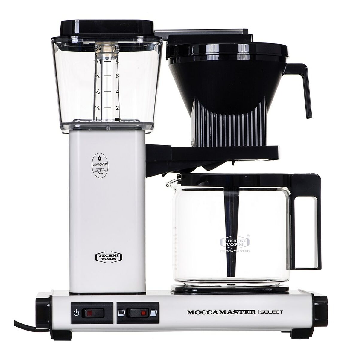 Drip Coffee Machine Moccamaster KBG SELECT White Black 1520 W 1,25 L Moccamaster