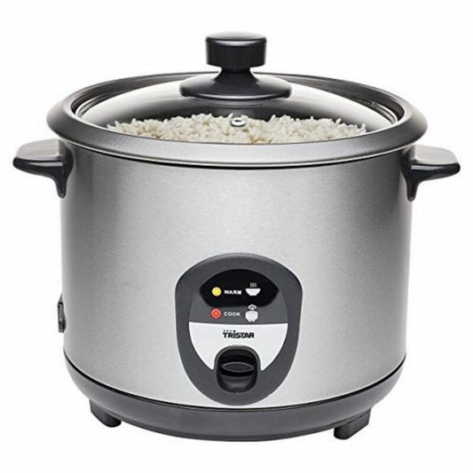 Rice Cooker Tristar RK-6127 Grey Black/Silver Silver Stainless steel 500 W Tristar