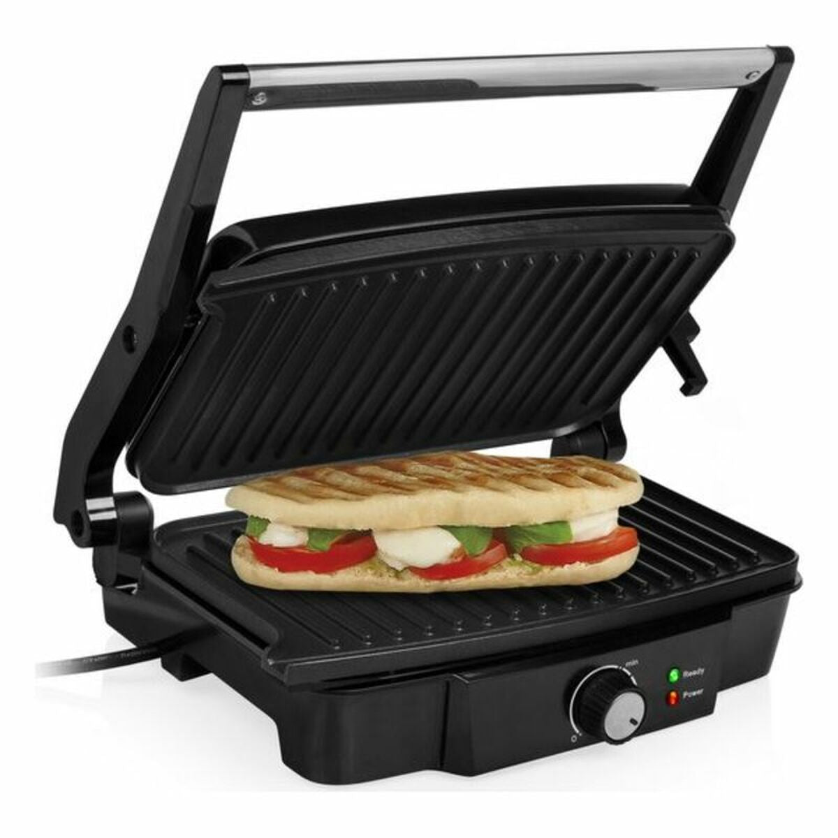 Contact grill Tristar GR-2852 1500W Black Black/Silver