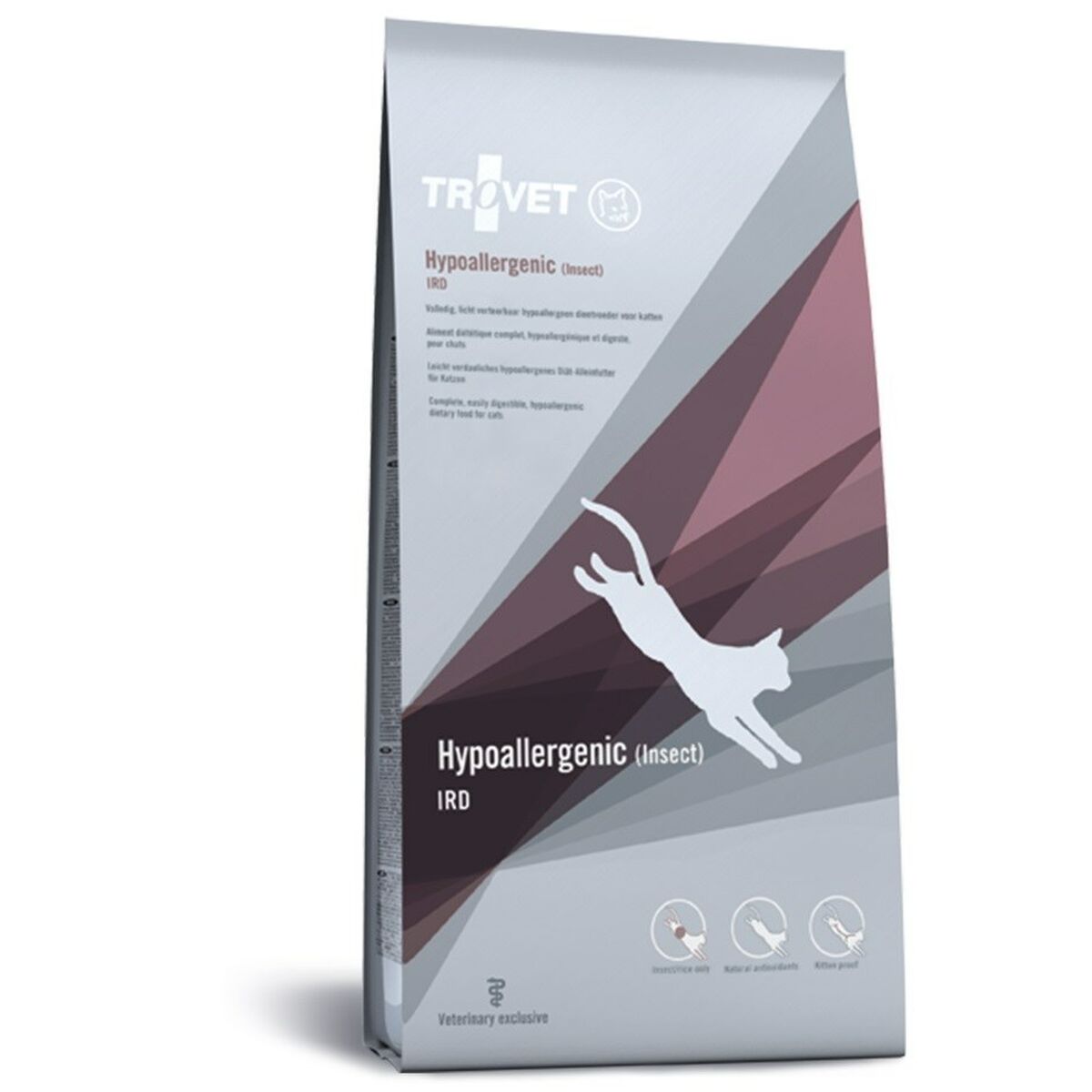 Cat food Trovet Hypoallergenic IRD Adult 3 Kg Trovet