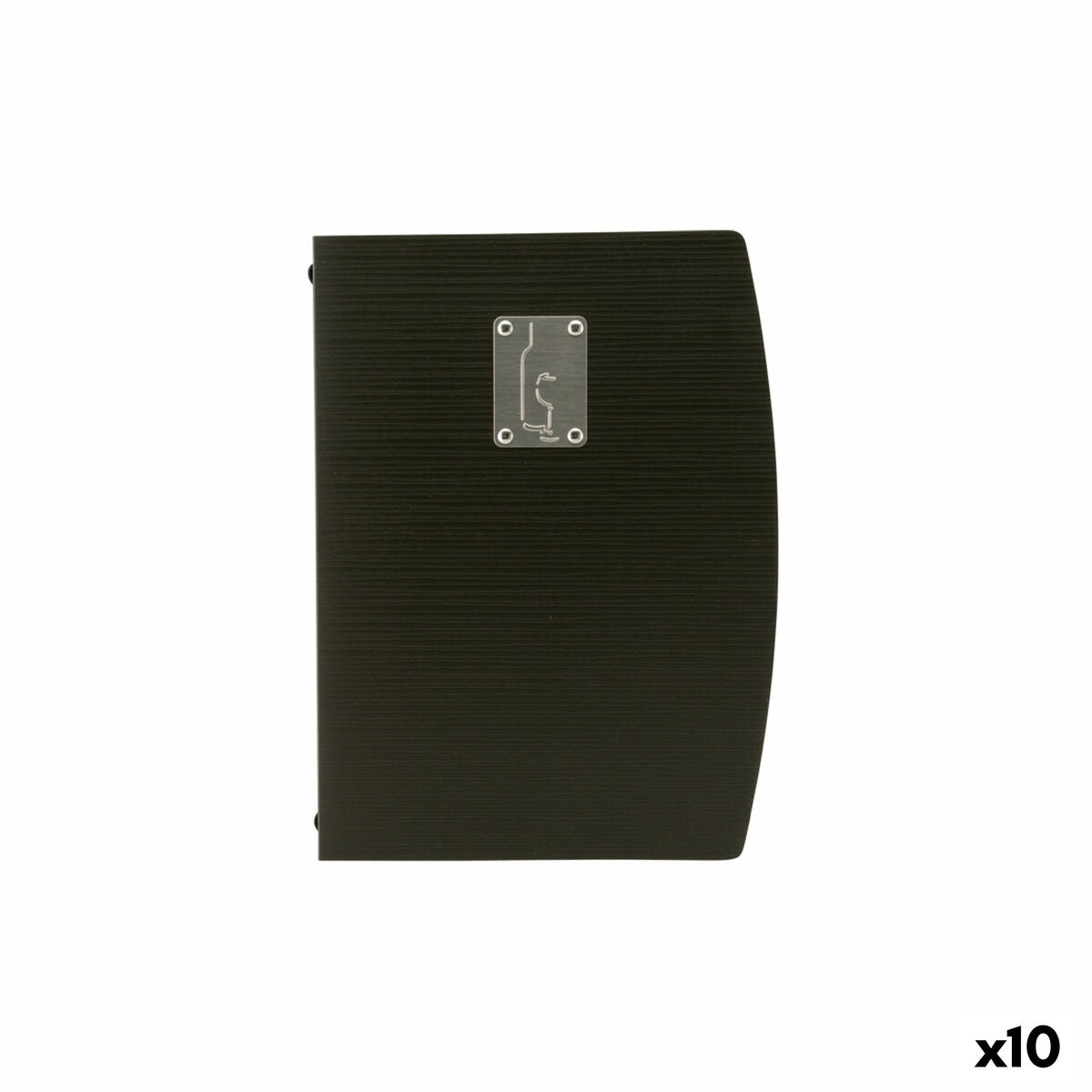 Menu holders Securit Rio 34 x 25,5 x 1,8 cm Black Securit