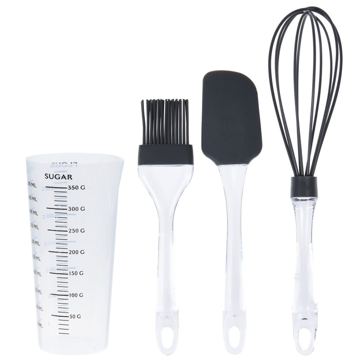 Set of Kitchen Utensils Excellent Houseware 170483490 Silicone Bakery 4 Pieces Excellent Houseware