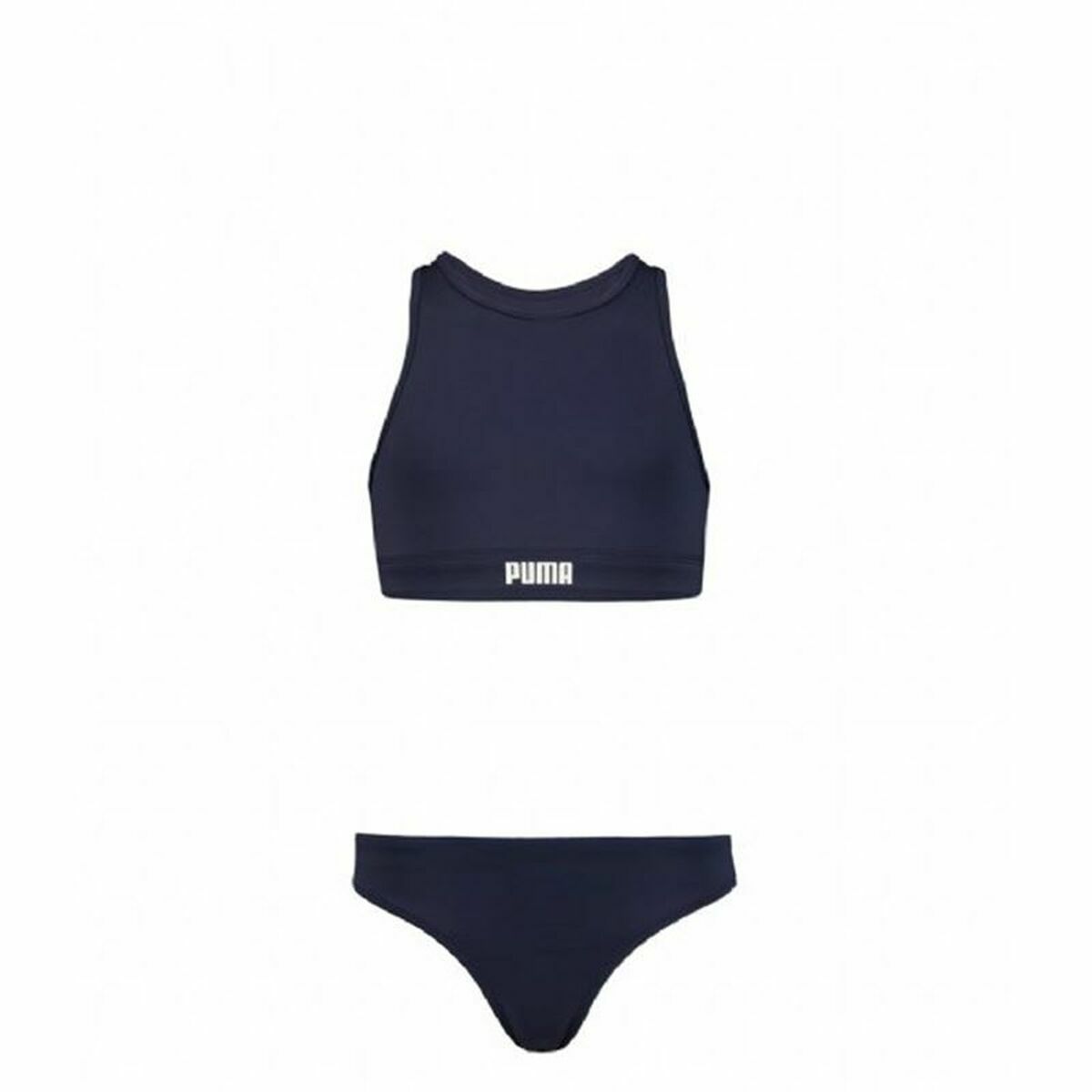 Bikini Bottoms For Girls Puma Racerback 2 Pieces Blue Puma