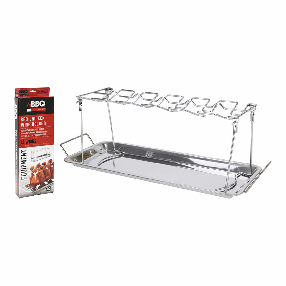 Rack for chicken wings BBQ Collection Stainless steel BBQ Collection