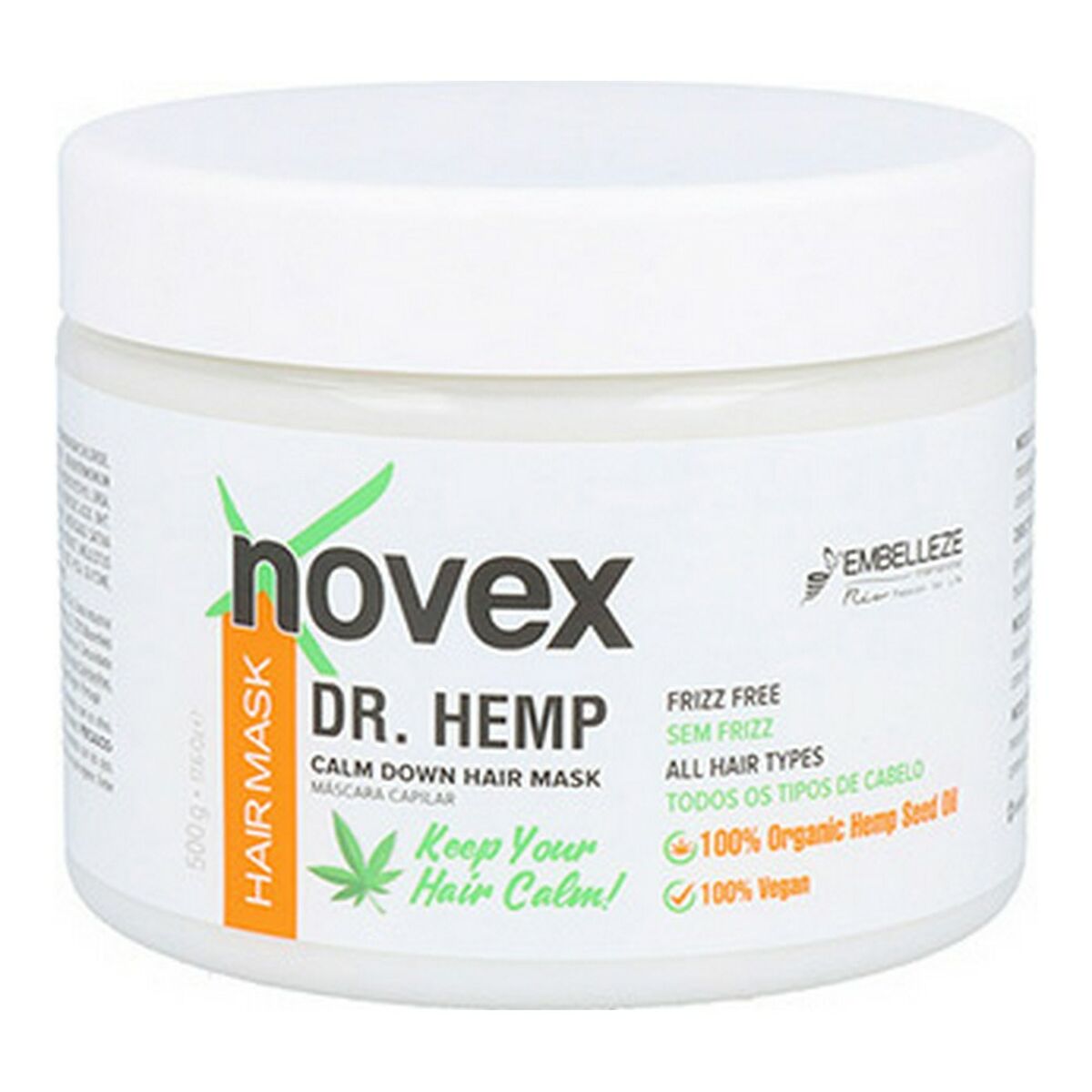 Hair Mask Dr Hemp Calm Down Novex (500 g) Novex