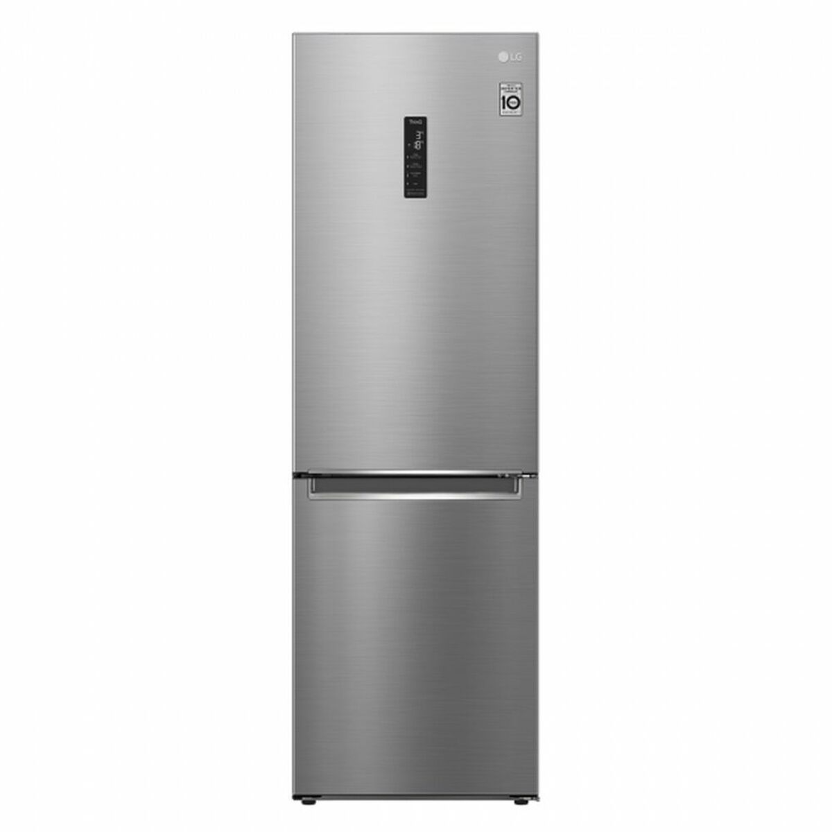 Combined Refrigerator LG GBB71PZDMN Steel (186 x 60 cm) LG