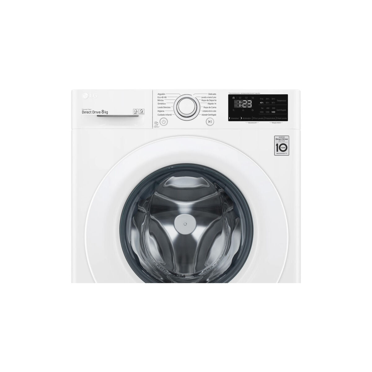 Washing machine LG F4WV3008N3W 1400 rpm 8 kg LG