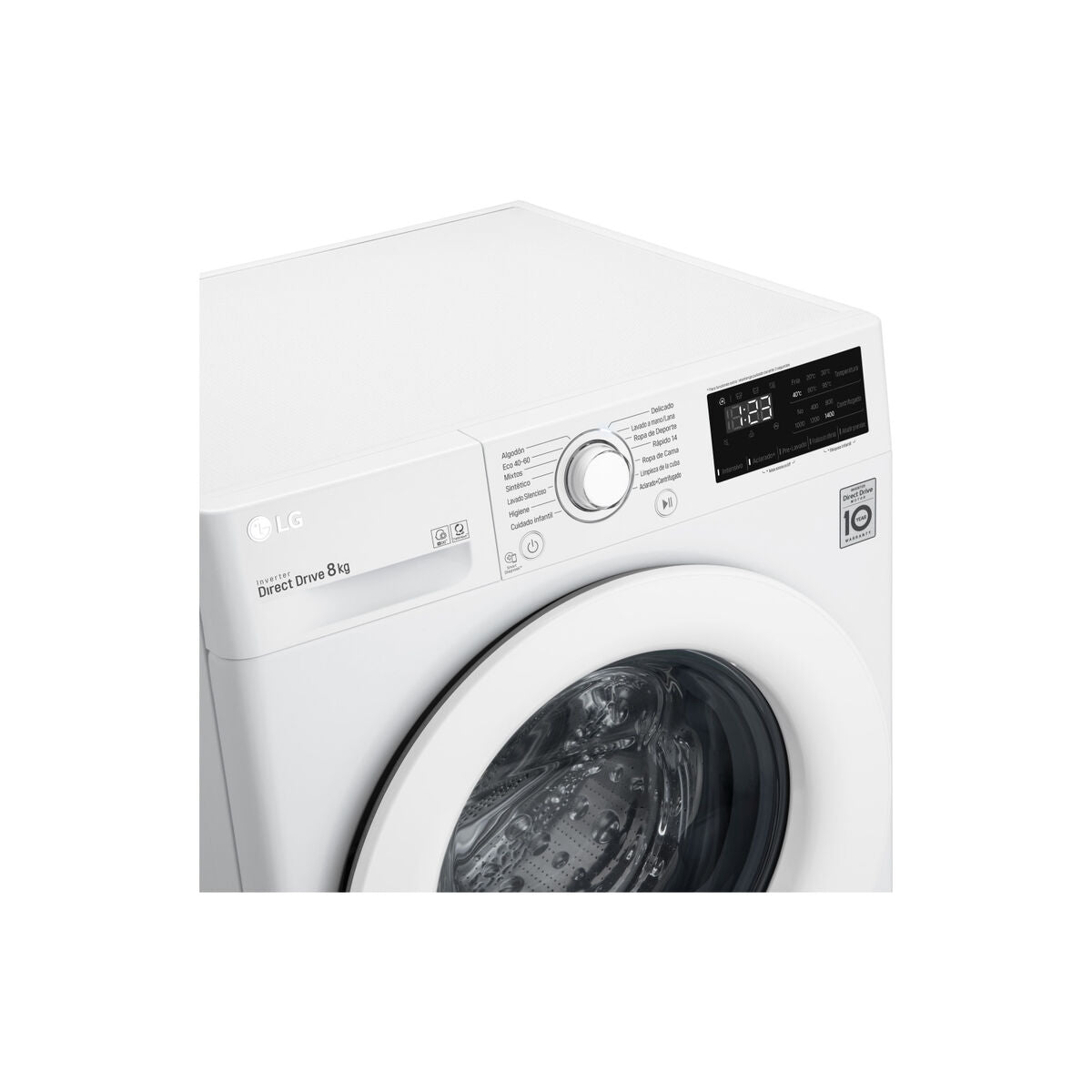 Washing machine LG F4WV3008N3W 1400 rpm 8 kg LG