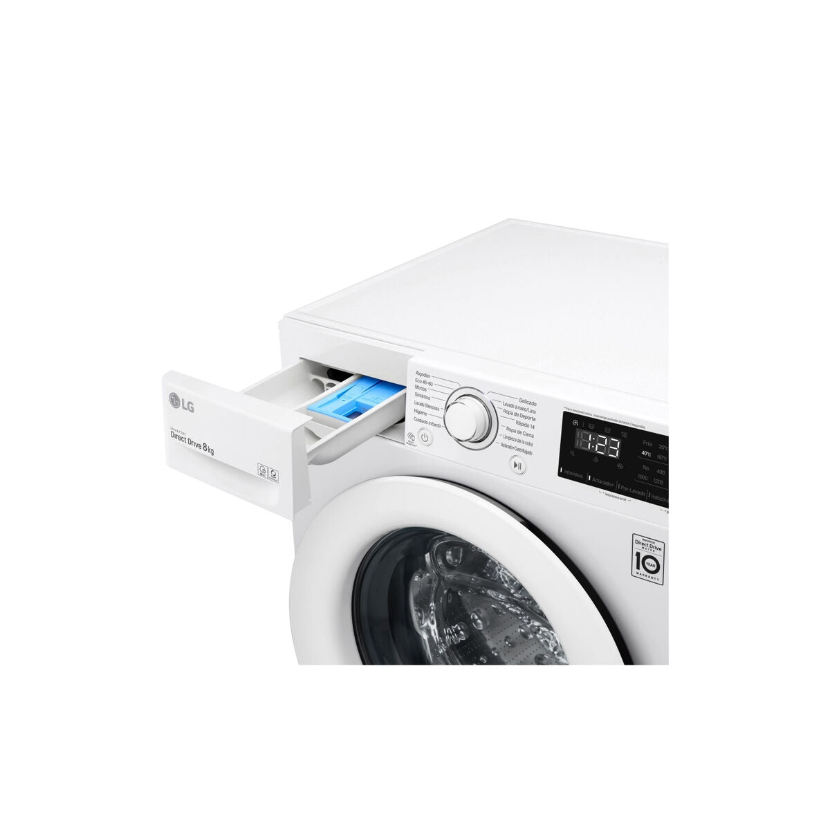 Washing machine LG F4WV3008N3W 1400 rpm 8 kg LG