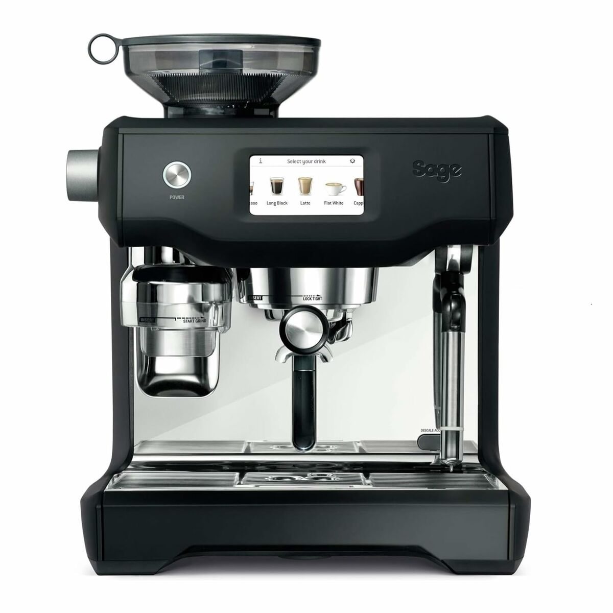 Superautomatic Coffee Maker Sage SES990BTR4EEU1 Black Steel 2400 W 15 bar 2,5 L Sage