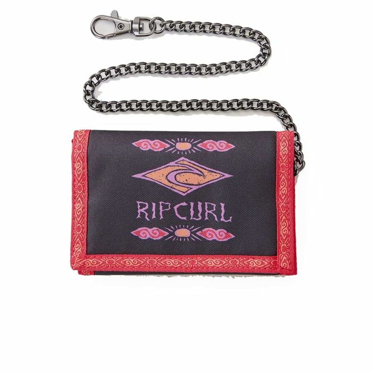 Men's Wallet Rip Curl Diamond Chain Black Rip Curl