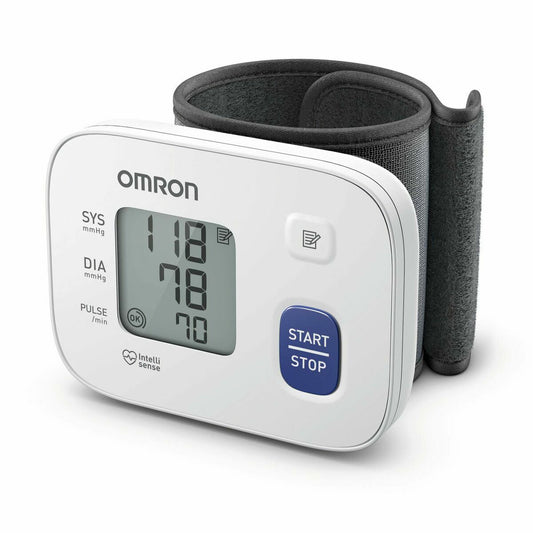 Blood Pressure Monitor Wrist Cuff Omron RS1 White Omron