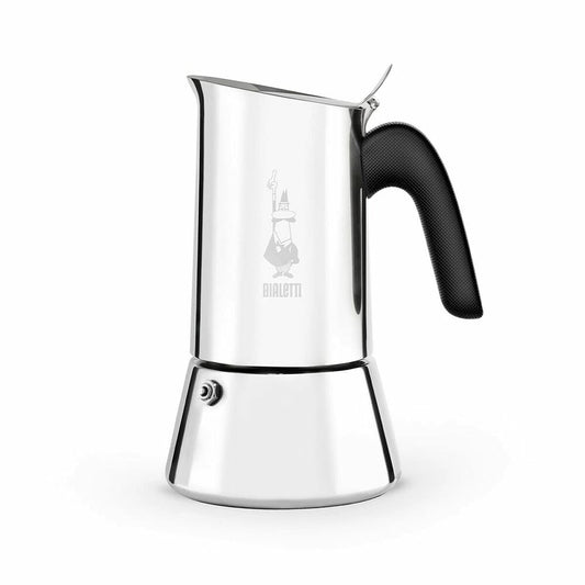 Italian Coffee Pot Bialetti Venus box Silver Stainless steel 100 ml 2 Cups Bialetti