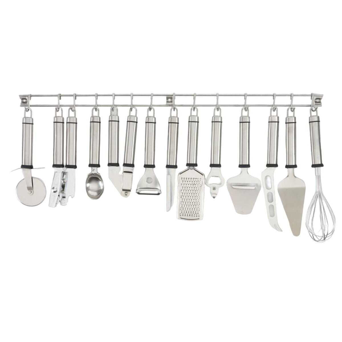 Set of Kitchen Utensils Bepro Stainless steel 7 x 60 x 3 cm 13 Pieces Bepro