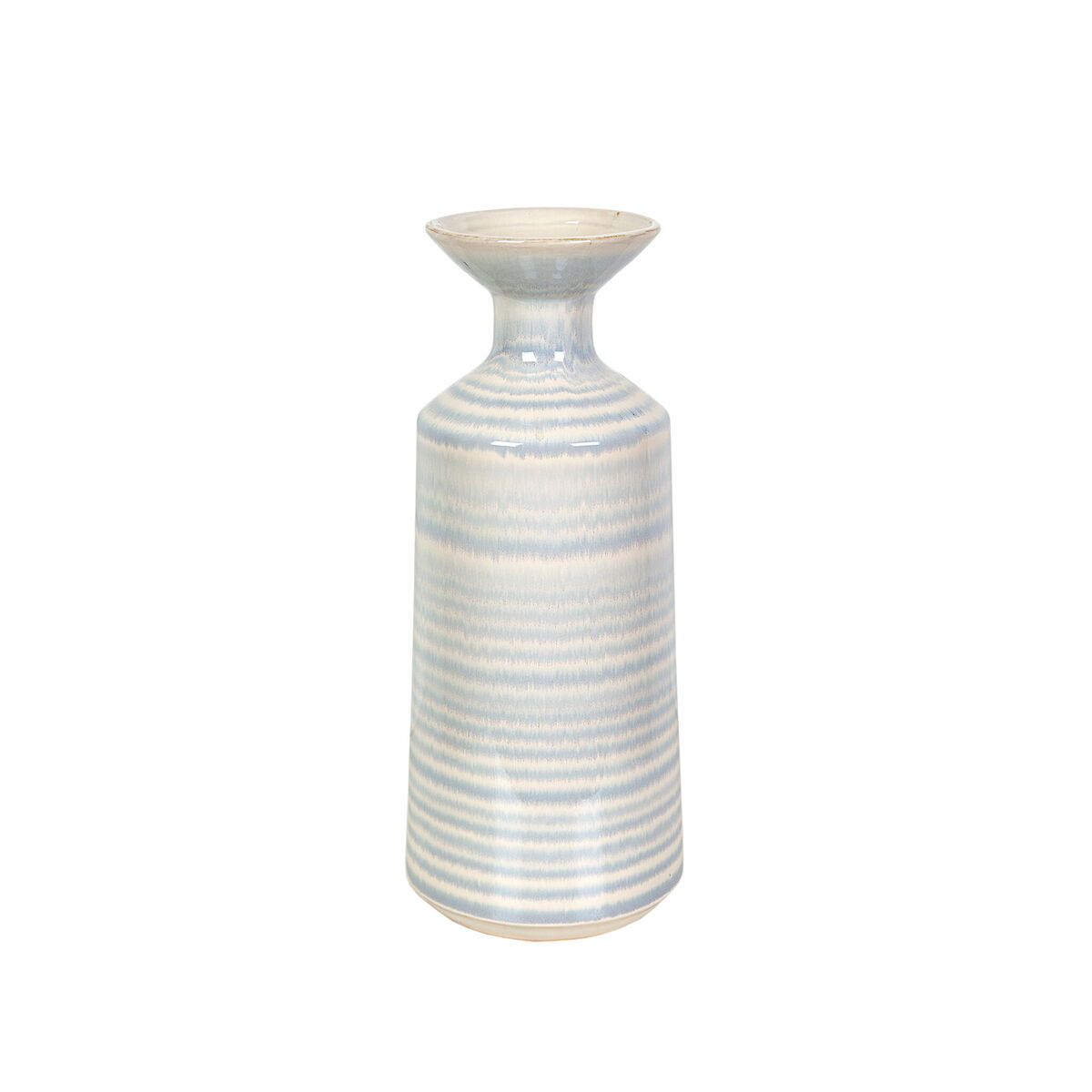 Vase Romimex Blue White Ceramic 16 x 40 x 16 cm Romimex