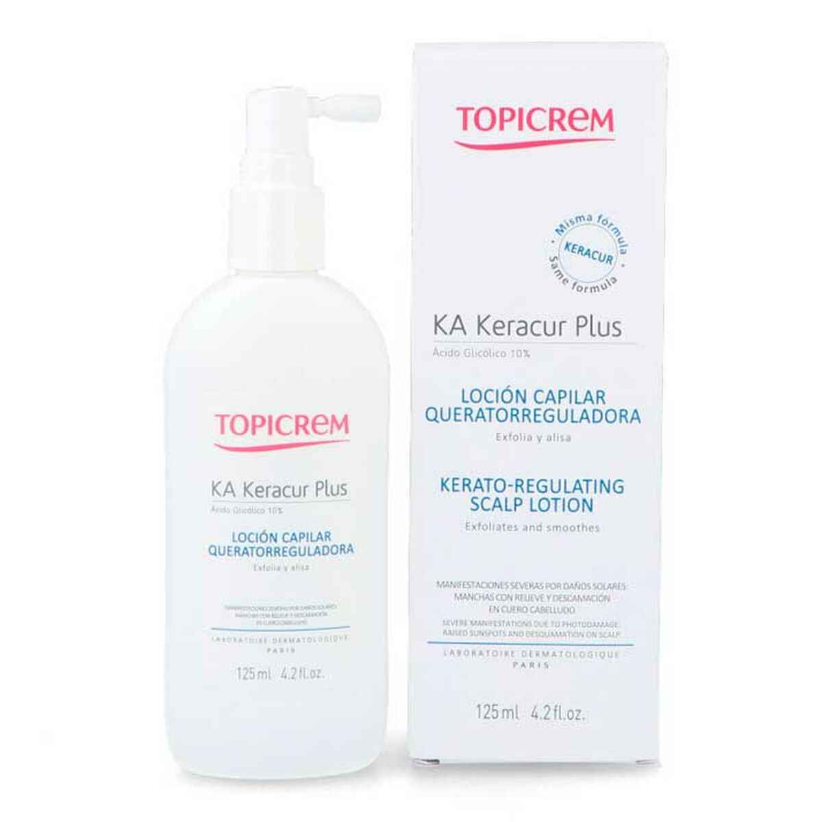 Hair Lotion Topicrem Exfoliant 125 ml Topicrem