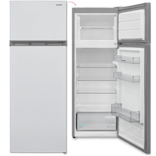 Combined Refrigerator Sharp SJFTB01ITXWEES White Sharp