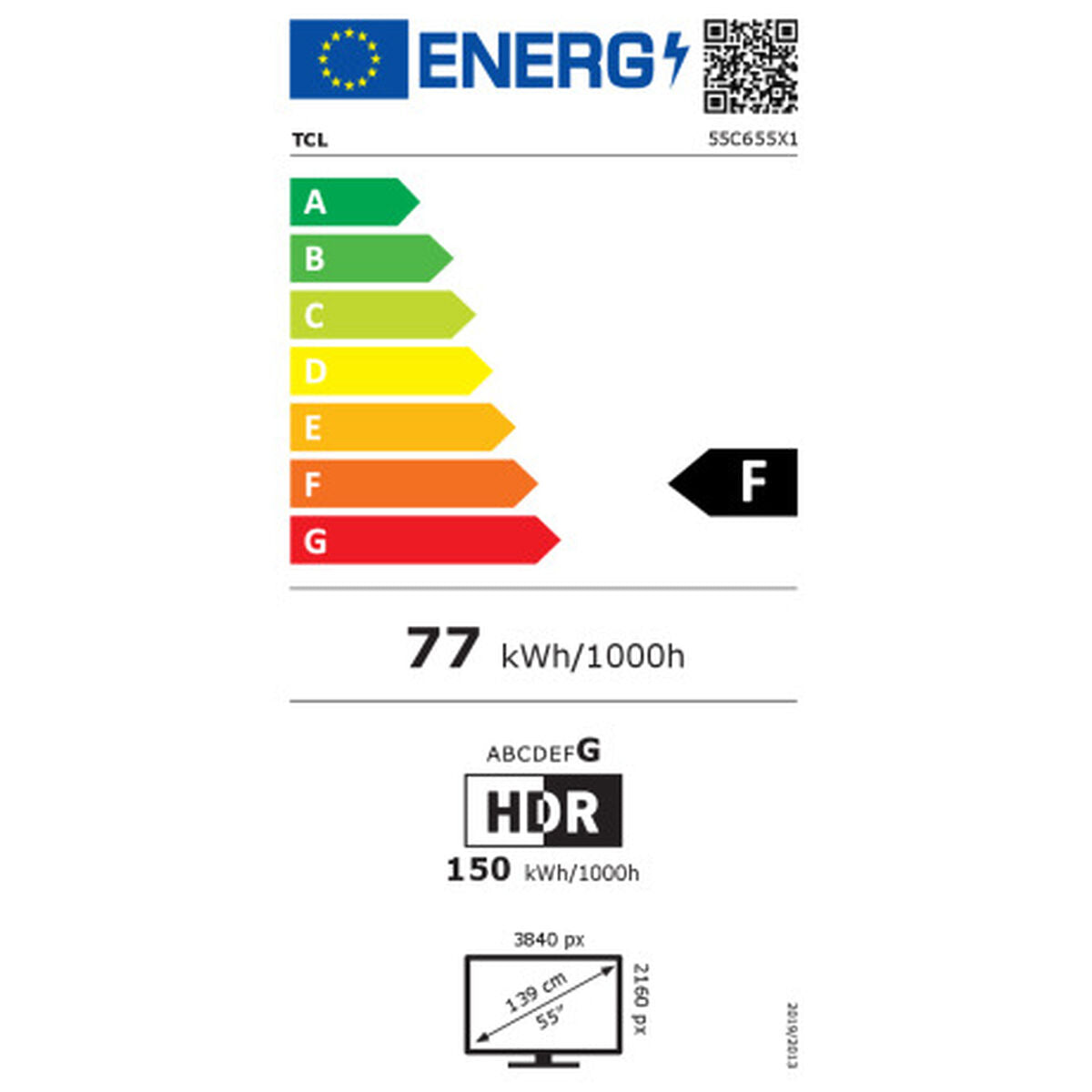 Smart TV TCL 55C655 4K Ultra HD 55" QLED TCL