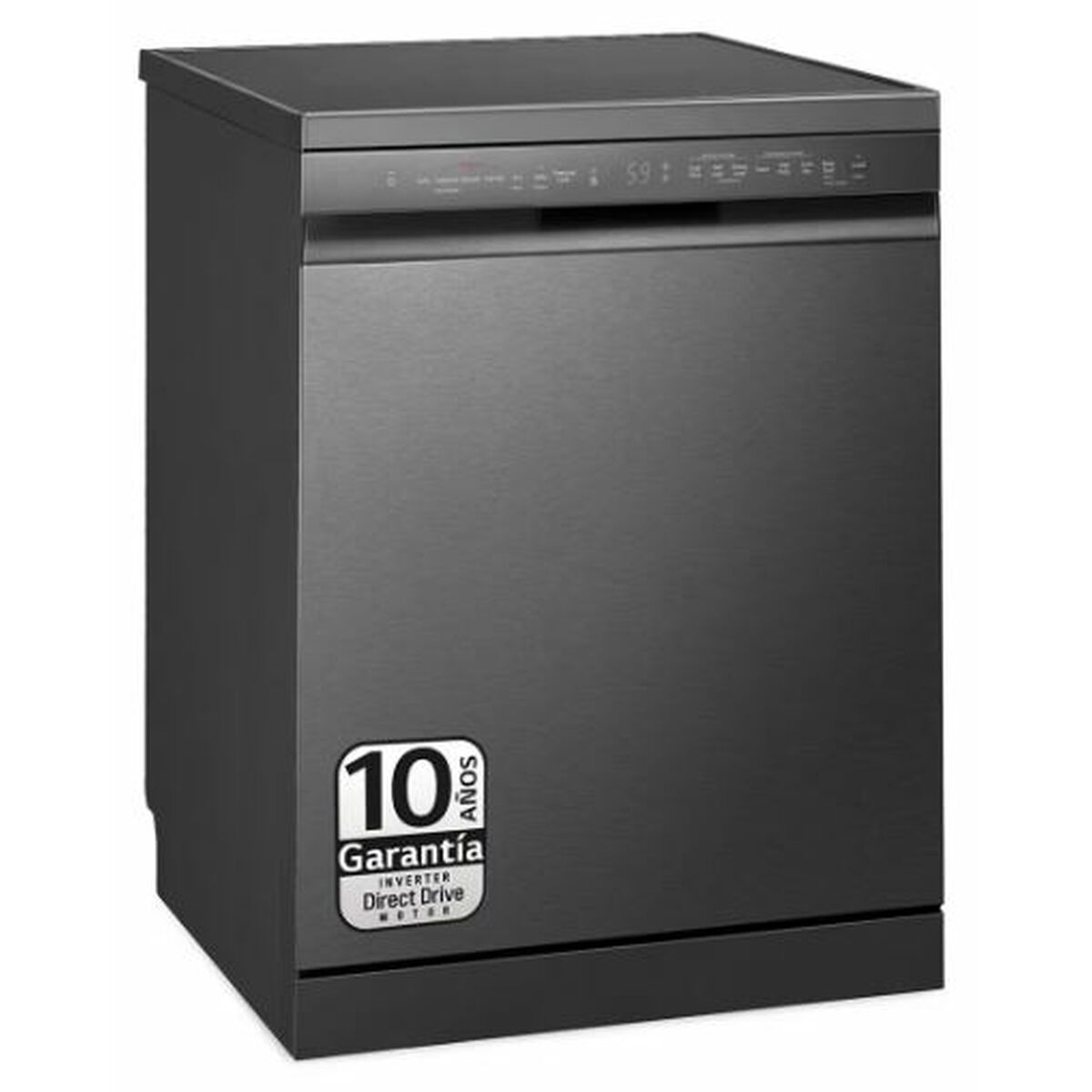 Dishwasher LG DF365FMS.ABMQEES Black 60 cm LG