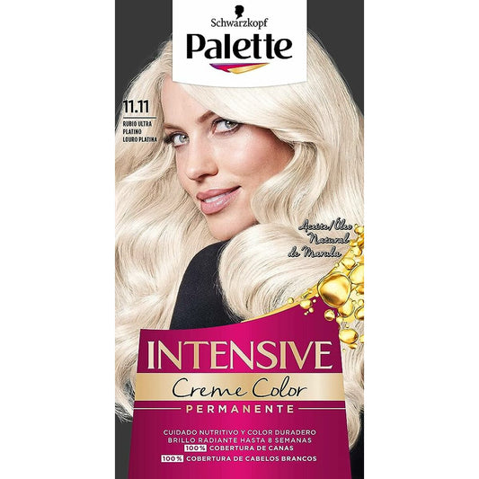 Permanent Dye Schwarzkopf Intensive Platinum Blonde Nº 11.11 (1 Unit)