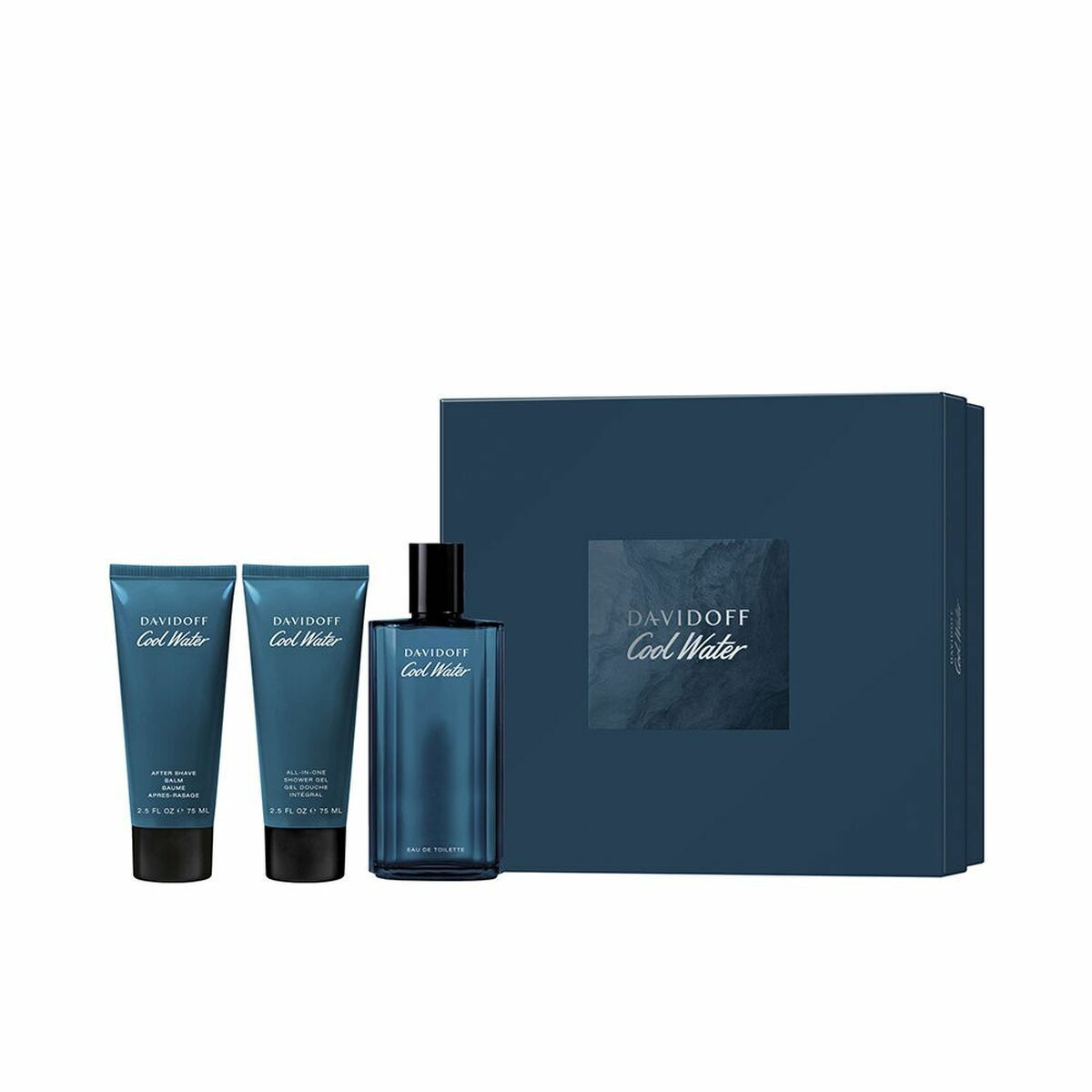 Men's Perfume Set Davidoff Cool Water EDT 2 Pieces