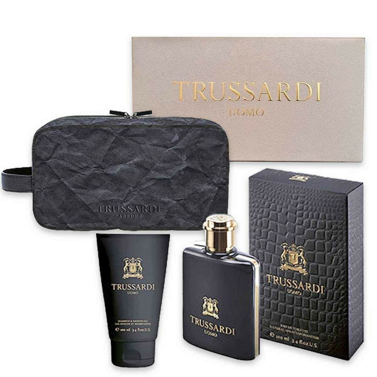 Men's Perfume Set Trussardi Uomo 3 Pieces