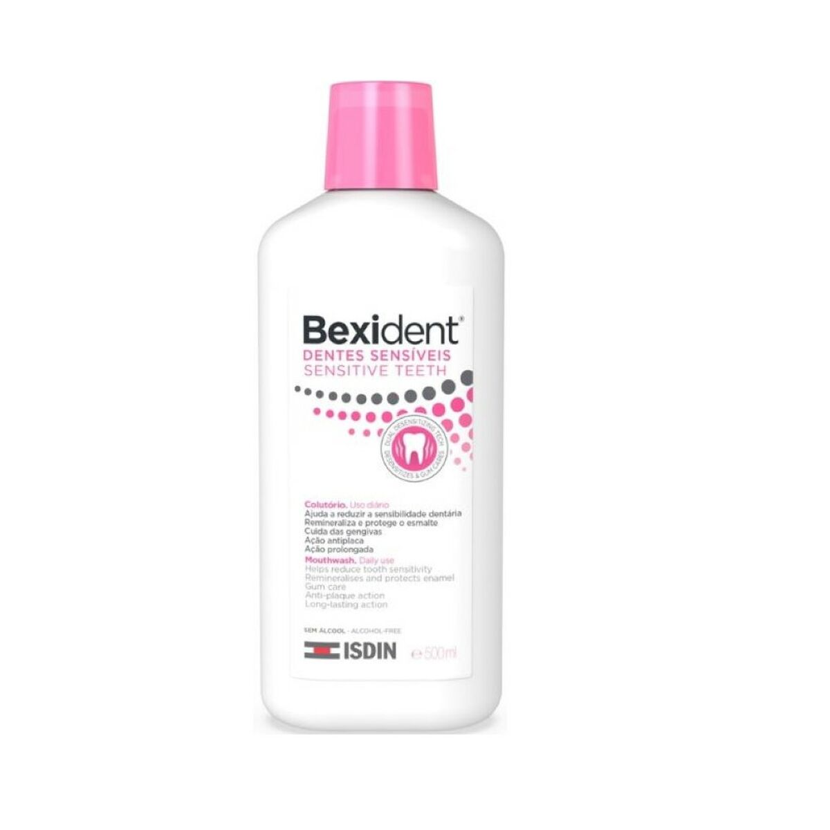 Mouthwash Isdin Bexident Sensitive Teeth Anti-plaque (500 ml)