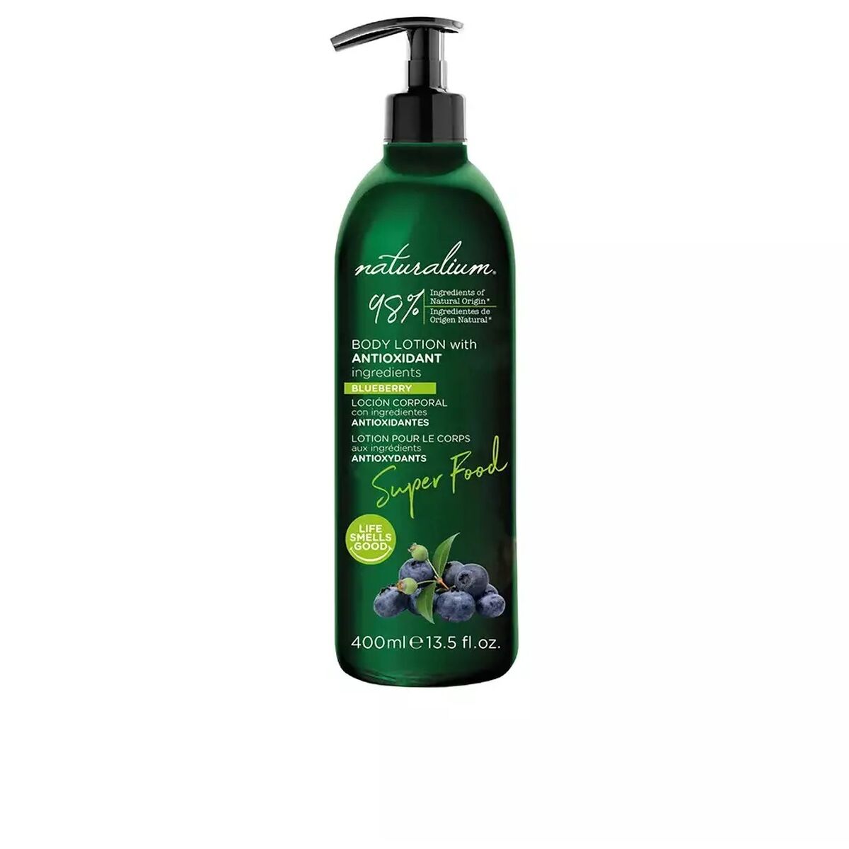 Body Lotion Naturalium Super Food Antioxidant Blueberries 400 ml