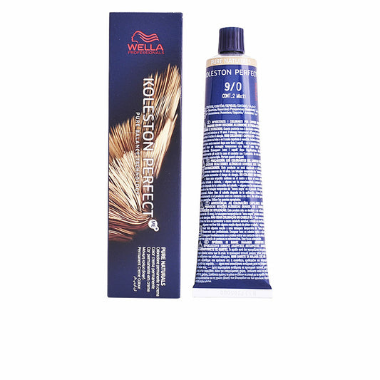 Permanent Dye Wella Koleston Perfect Pure Naturals Nº 9.0 60 ml