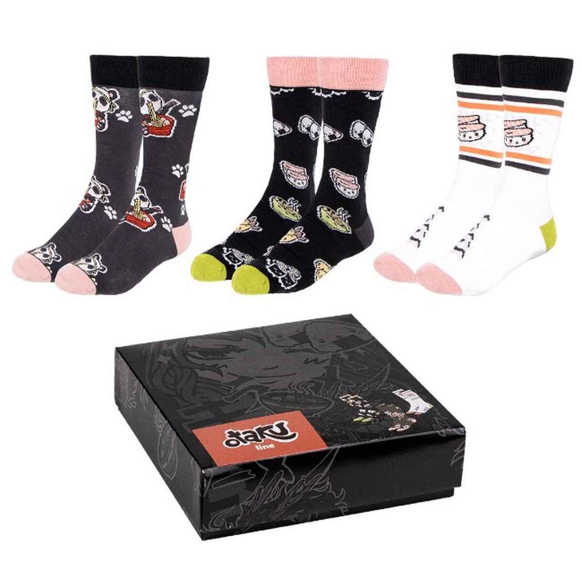 Socks Otaku 3 Pieces 40-46 Otaku