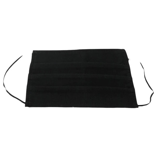 Hygienic Face Mask Contact Black Polyester Cotton Contact