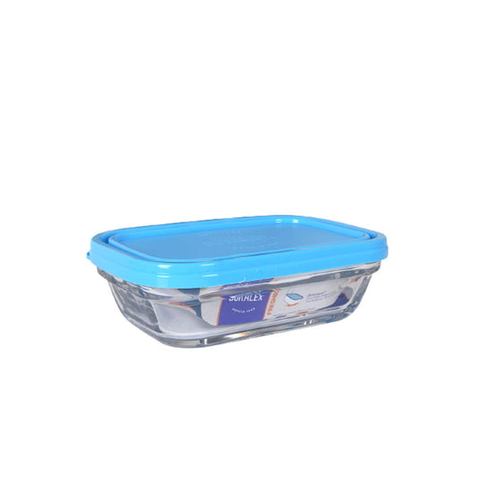 Rectangular Lunchbox with Lid Duralex Freshbox Blue 400 ml Duralex