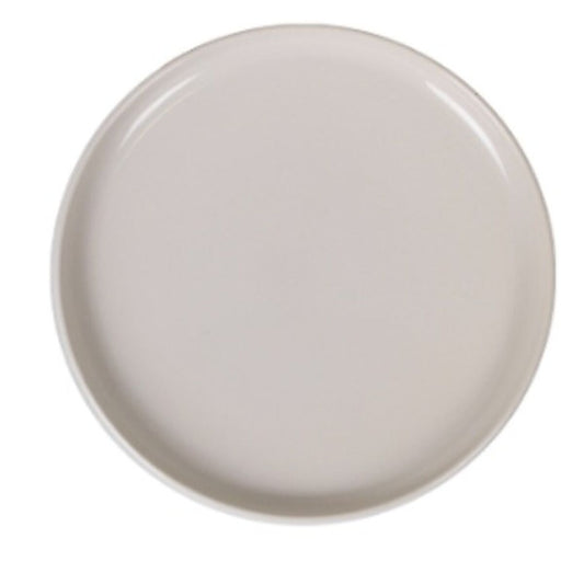 Flat plate La Mediterránea Ivory Shine Ø 27 cm La Mediterránea