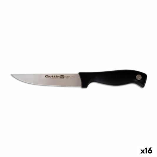 Cuchillo cocinero Quttin Dynamic Negro 14 cm (16 Unidades)