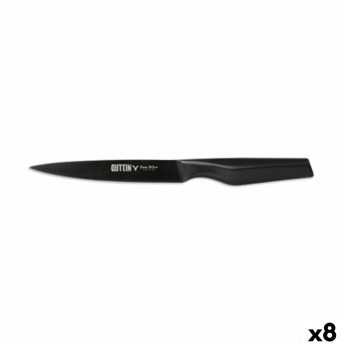 Shredding Knife Quttin Black Edition 13 cm 1,8 mm (8 Units) Quttin