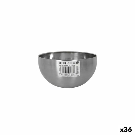 Bowl Quttin Steel 11,7 x 6 cm (36 Units) Quttin