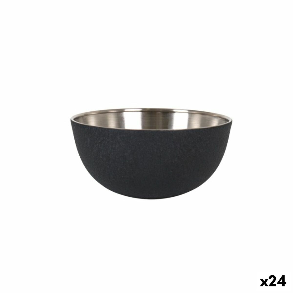 Bowl Quttin Crocodile Steel 13,2 x 6 cm (24 Units) Quttin