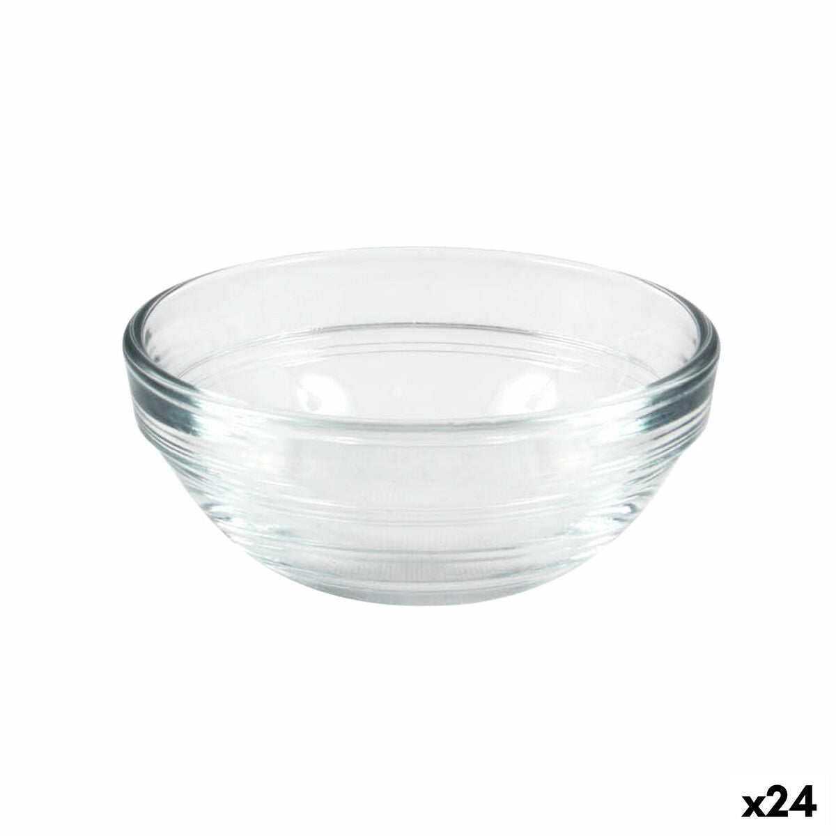 Set of bowls Duralex Lys Stackable 4 Pieces 70 ml (24 Units) Duralex