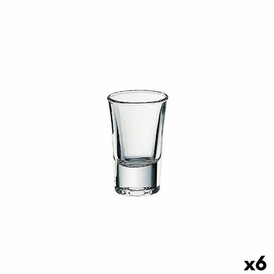 Shot glass Borgonovo Junior 350 ml 4,5 x 4,5 x 7 cm (6 Units) Borgonovo