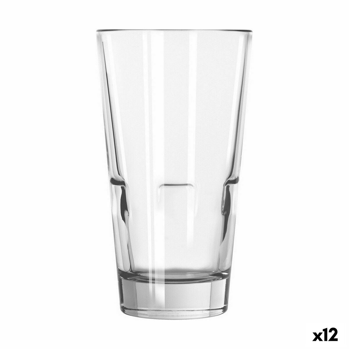 Glass Optiva Cooler 590 ml (12 Units) BigBuy Home