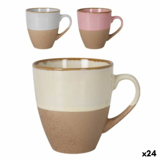 Cup La Mediterránea Anelo 550 ml Ceramic (24 Units) La Mediterránea