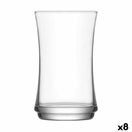 Set of glasses LAV Lune 365 ml Glass 6 Pieces (8 Units) LAV