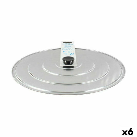 Frying Pan Lid VR Aluminium 40 x 40 x 3 cm (6 Units) VR