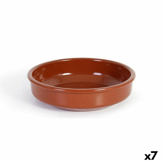 Saucepan Azofra Baked clay 23 x 23 x 5,5 cm (7 Units) Azofra